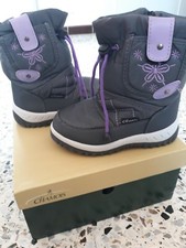 Bottes Neige Ski Chaussure Fille Imperméable Chaud Rembourrée Pointure Taille 29