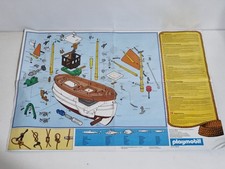Playmobil 3551 ancien manuel instructions montage bateau pêche Susanne