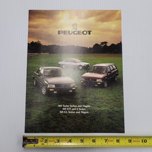 1985 peugeot 505 - 505, brochure
