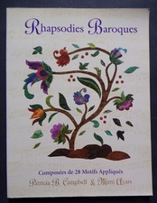 § livre Rhapsodies baroques 28 motifs appliqués - Campbell Ayars - patchwork