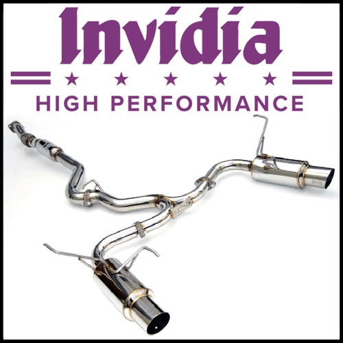 Invidia cat back exhaust - n1,