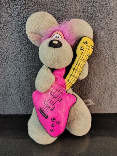 Peluche diddl gris jean - peluche,