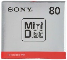 Lot de 5 mini disques SONY 80