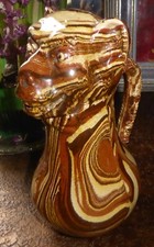 Pichet XIXe zoomorphe tête de