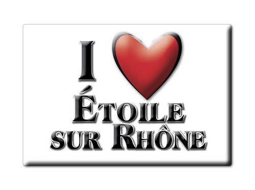 Aimant sur étoile rhône - sur,