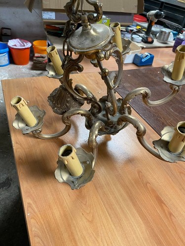 Lustre bronze suspencion - lustre,