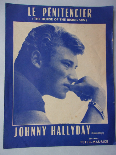 Johnny hallyday partition - hallyday...partition, "