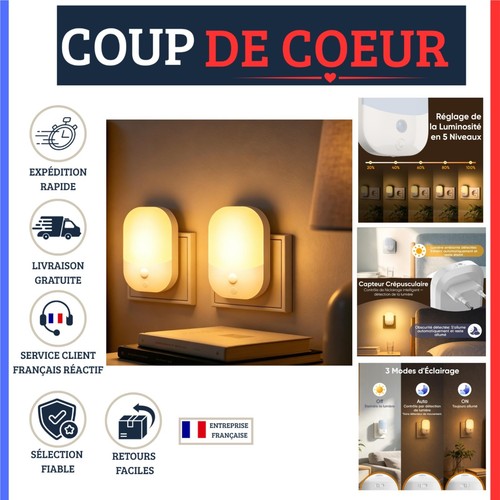 Veilleuses enfant led prise - veilleuses,