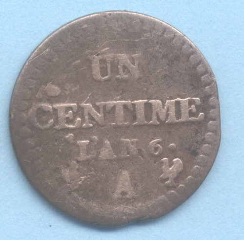 Centime a 1798 perles - 1,