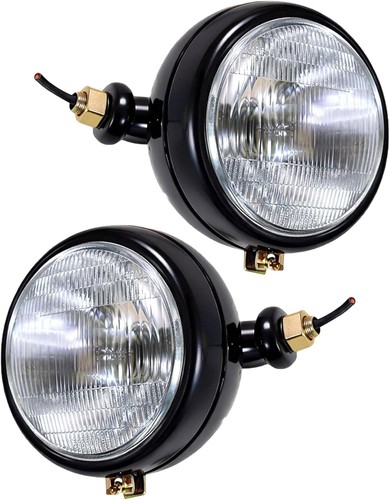 Phares noirs pour - , tracteur
