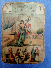 Ancienne carte de tarot