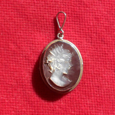 Camée Ancien Sur Nacre -