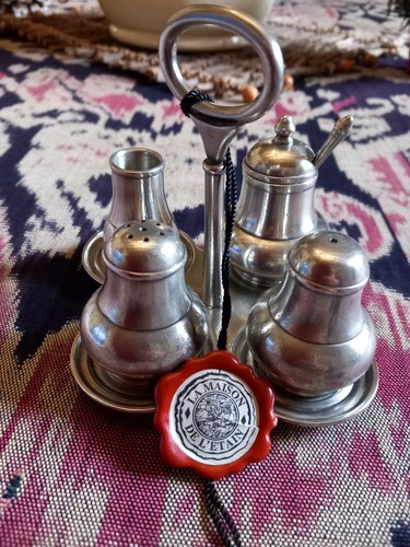 Service condiments etain - service, en