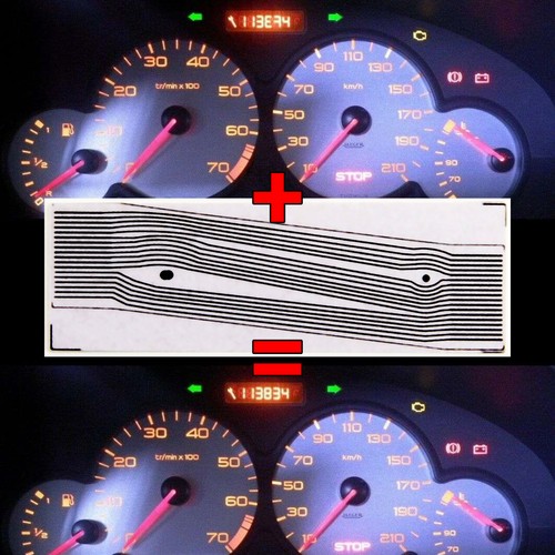 Compteur kilométrage écran