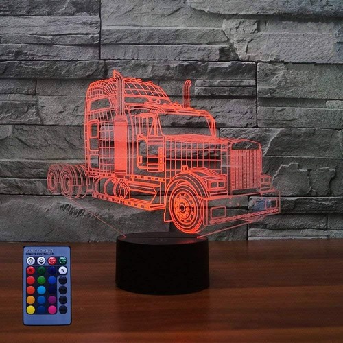 Camion led lampe art déco - camion,