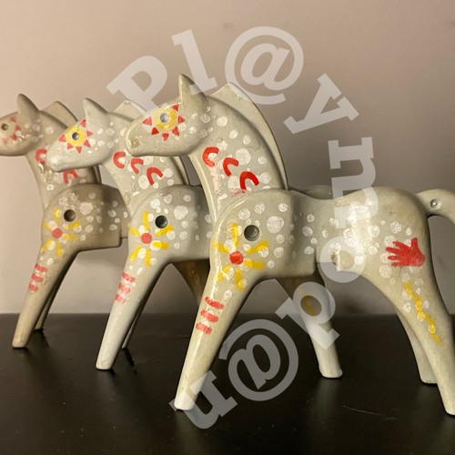 Playmobil vintage chevaux - vintage, 3x