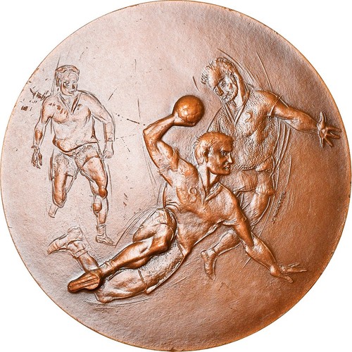 France médaille hand ball - france,, hand-ball