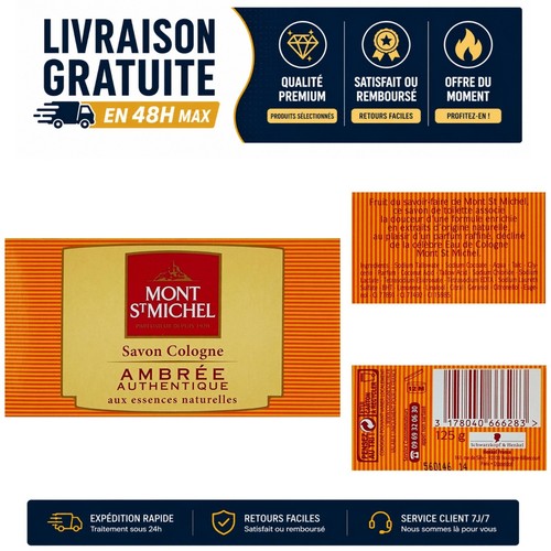 Savon solide cologne - solide,