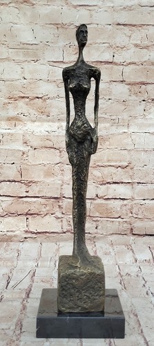 Sculpture bronze femme - femme, art