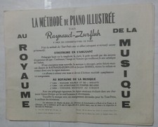 Méthode piano - la,