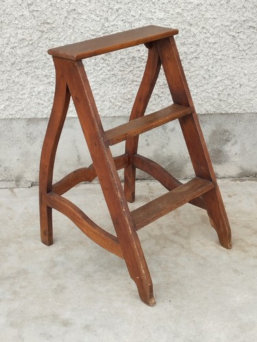 Ancien escabeau - ancien,