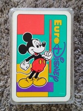 Jeu Cartes EuroDisney Disney Mickey Vintage 1993 Playing Card En Boite 