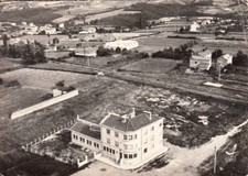 Carte postale 10X15cm CRAPONNE RHÔNE la poste timbrée 1961