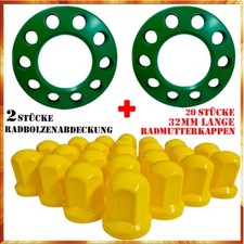 2x Couvre Goujon de Roue 22.5