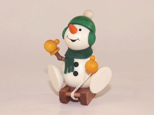 Figurine bois bonhomme - figurine, en