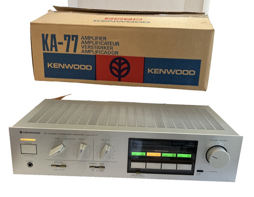 Vintage kenwood 77 - kenwood, ka-77