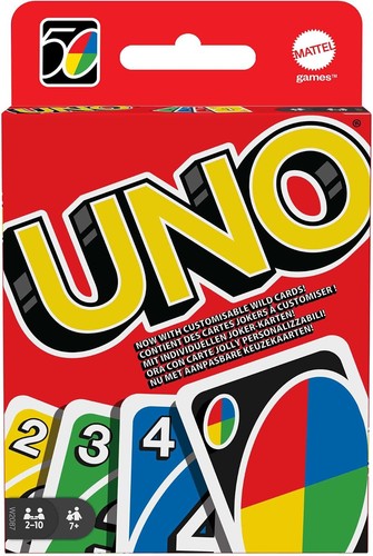 Uno jeu cartes mattel - cartes,
