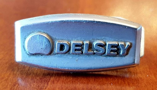 Logo delsey aluminium - aluminium, vintage