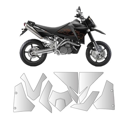 Vinyle ppf ktm 950 supermoto - vinyle,