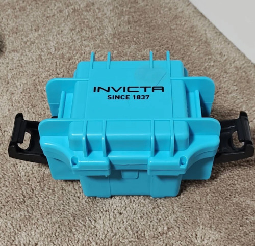 Invicta blue hard plastic - hard,