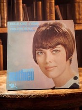 Vinyle 45 tours ancien Mireille Mathieu disque rétro collection chanson français