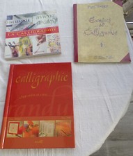 LA CALLIGRAPHIE 2 livres et 1