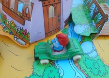 voiture papa vert Schtroumpf smurf puffo pitufo  schtroumpf  metal 1982 metal