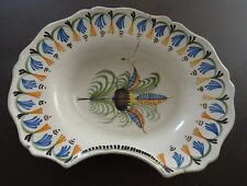 PLAT A BARBE TRÈS ANCIEN FAIENCE DE NEVERS