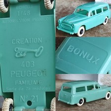 Clé BONUX N° 21 Peugeot 403