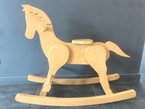 Joli cheval bascule - cheval, à