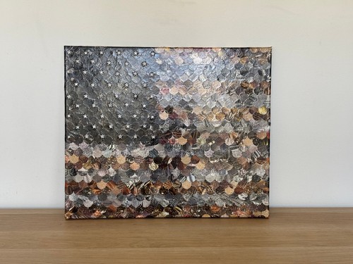 Tableau collage drapeau - tableau,