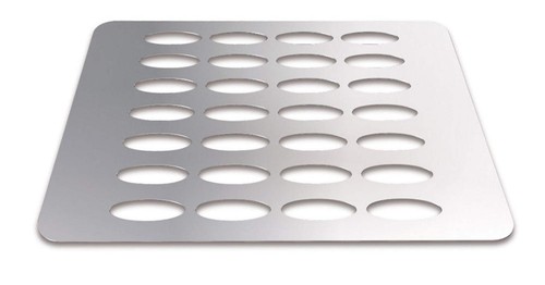 Plaque inox pour - , plonge