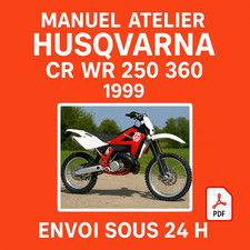 Manuel Atelier Husqvarna CR WR