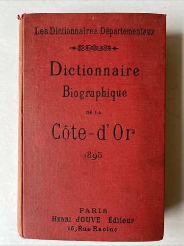 1895 côte or dictionnaire - 1895,,