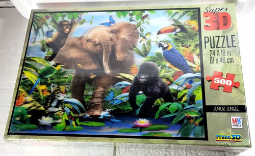 Super junior jungle - 3d, puzzle