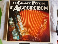 Coffret : La Grande Fête de l'Accordéon  - 11 LP 30 cm - 33 tours