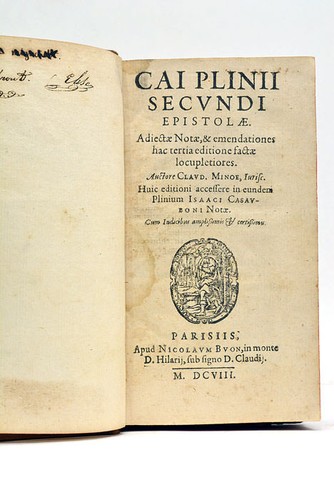 Livre ancien plinius secundus - livre,
