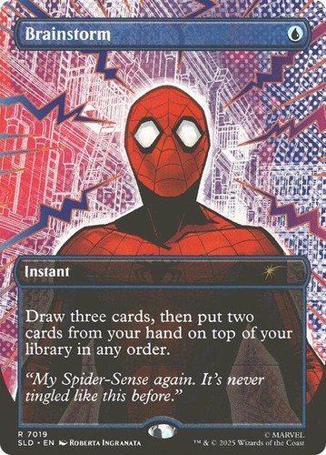 Mtg brainstorm secret lair - secret,