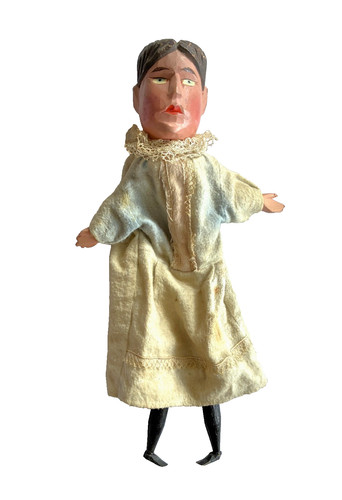 Ancienne marionnette main - à,