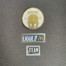 Patch Flocage PSG Officiel 2025 2026 dembele Monblason doué marquinhos 1team